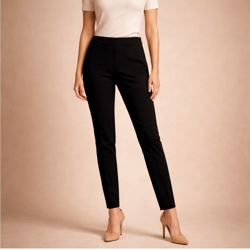 A New Day Black Skinny Work Pants – Polished, Tailored Essential (Size S)